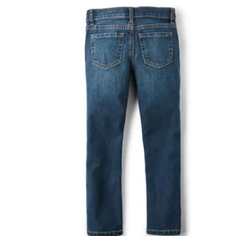 The Children’s Place Girls Basic Skinny Jeans Blue Wash Size 6S Slim Fit‎ New​​​